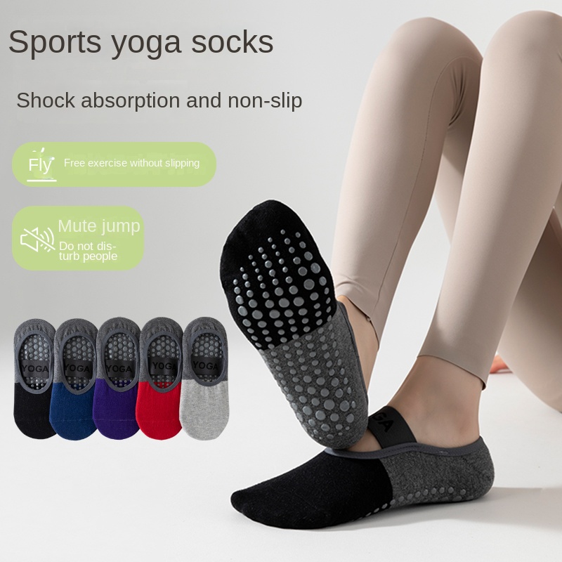 Yoga Strap Cotton - 5 Paar Cross-Border Professional Yoga-Socken, Baumwollsocken
