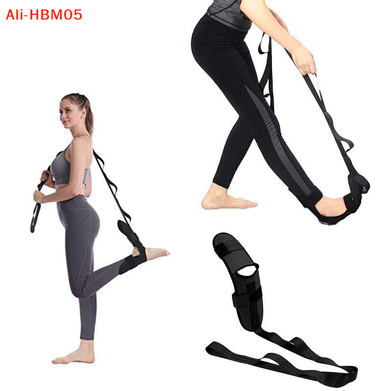 Pilates Yoga Oxford - (HB05) Yoga-Bein- und Fußstreckband – Oxford-Stoff,