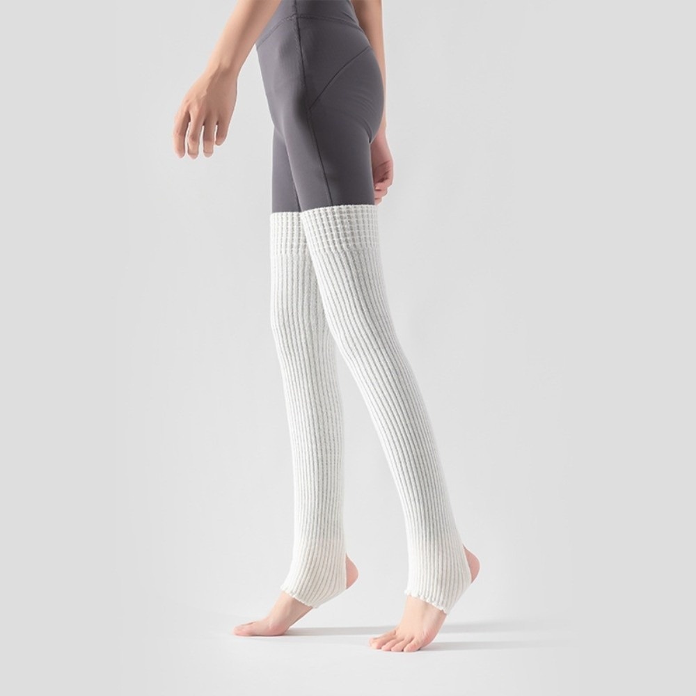 Pilates Yoga Footwear - Täglicher Gebrauch Kniehohe Ballett-Beinwärmer Fußabdeckung Weiche