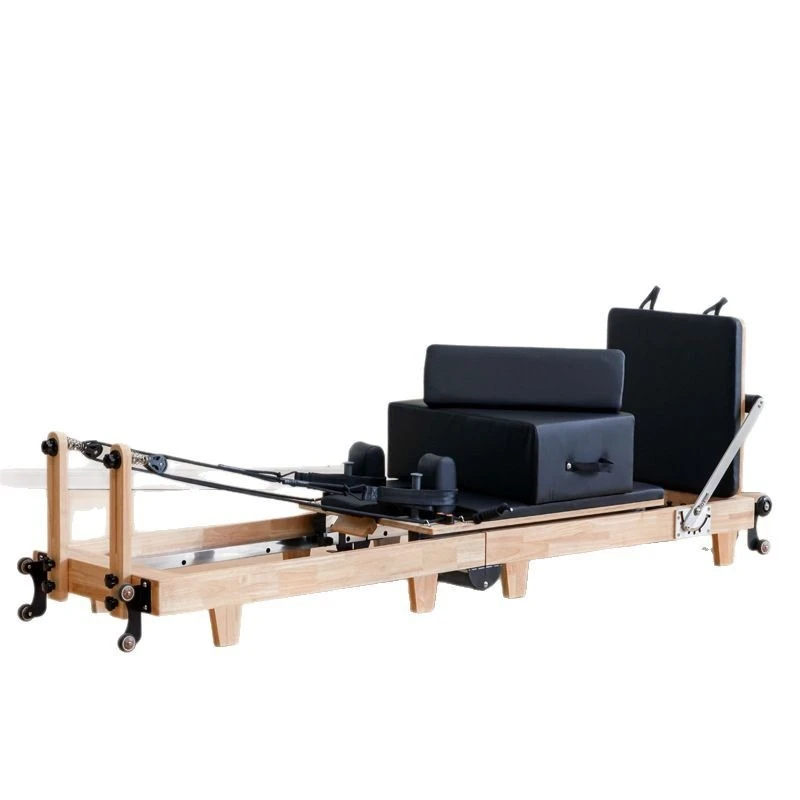 Pilates And Yoga Is Same - Pilates Core-Bett, faltbar, Eichenholz, für Zuhause,