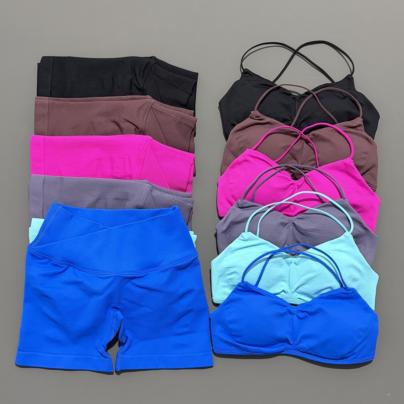 Yoga Strap Cotton - 2-teiliges Vision Gym Set Damen Yoga