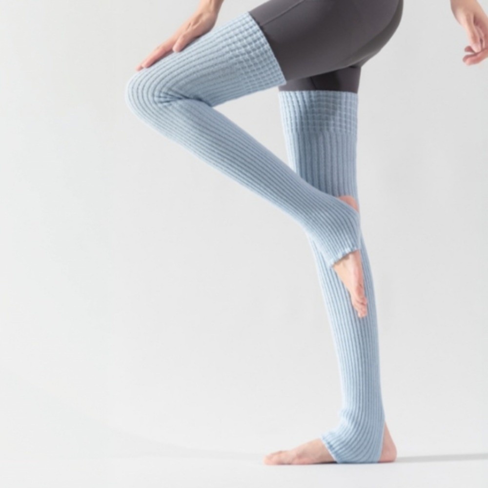 Pilates Yoga Footwear - Knielange Ballett-Beinwärmer für den täglichen Gebrauch,