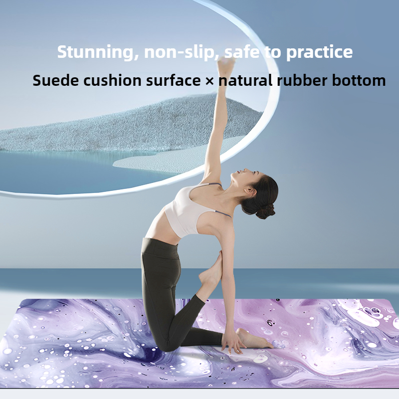 Pilates Yoga En Casa - Alfombra de Yoga für Viaje Antideslizante,