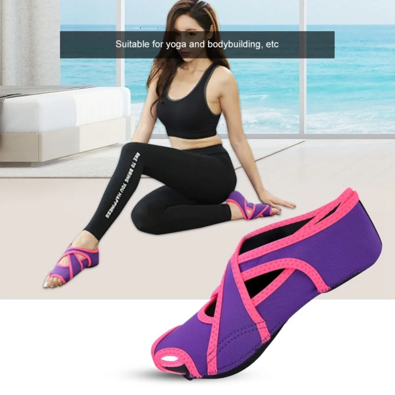 Pilates Yoga Footwear - Rutschfeste Yoga-Socken für Erwachsene, atmungsaktive, rutschfeste