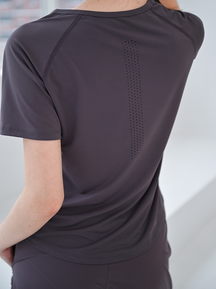 Atmungsaktives Dünnes Yoga-T-S – Pilates Yoga Morning Bewertung und Preis