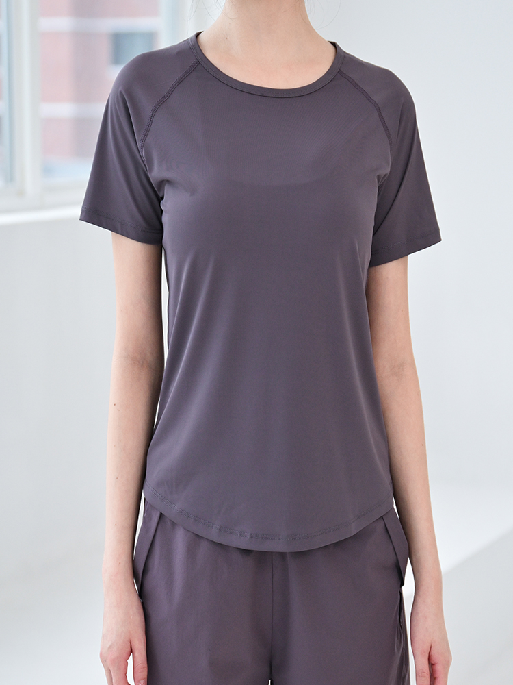 Atmungsaktives Dünnes Yoga-T-S – Pilates Yoga Morning Bewertung und Preis