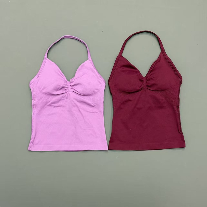 Nahtloses Damen-Sport-Tanktop  – Yoga Strap Cotton Bewertung und Preis