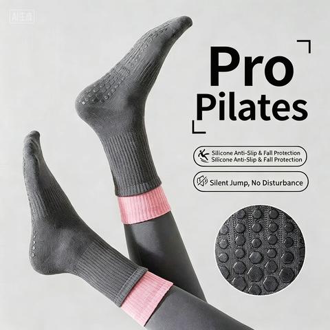 Unisex-Grip-Socken aus Polyest – Pilates Yoga Barre Bewertung und Preis