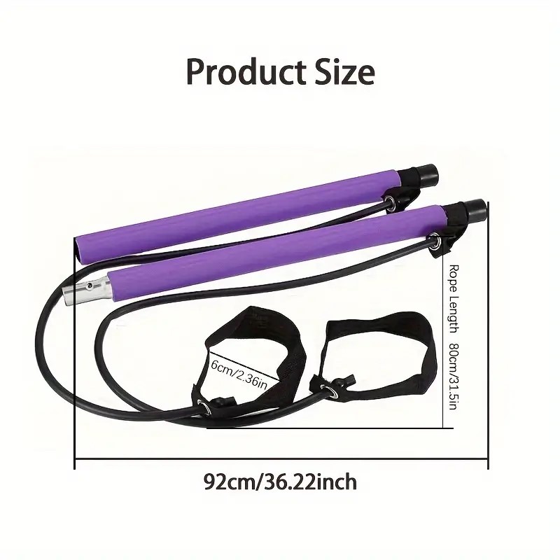 Multifunktionale Pilates-Stang – Pilates Yoga Barre Bewertung und Preis