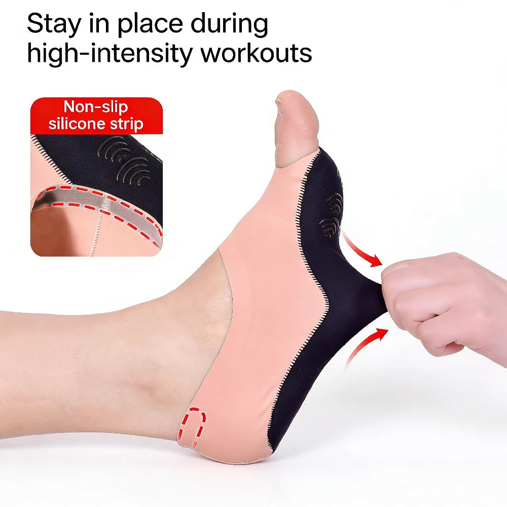 1 Paar zehenfreie Yoga-Socken  – Pilates Yoga Grip Socks Bewertung und Preis