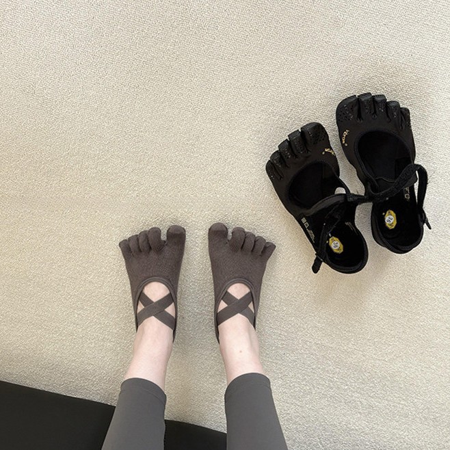 Damen Yoga-Socken mit Kreuzrie – Pilates Yoga Barre Bewertung und Preis