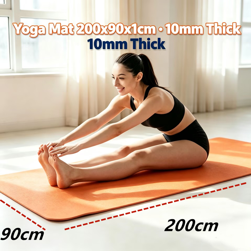 Yogamatte 200*90cm Hochelastis – Pilates Yoga For Beginners Bewertung und Preis