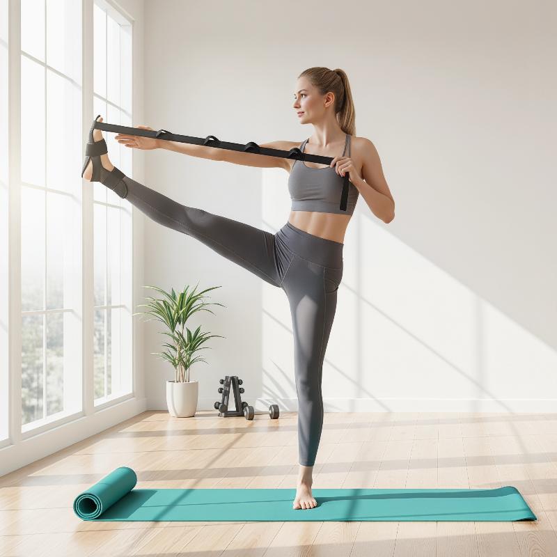 Yoga-Bein- und Fußstreckband – – Pilates Yoga Oxford Bewertung und Preis